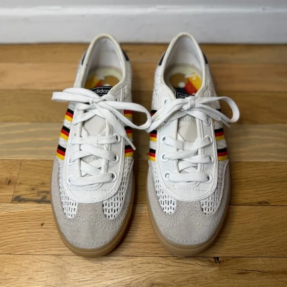Adidas Originals Tischtennis White Mesh Sneakers Size 6.5 Mens Unisex
